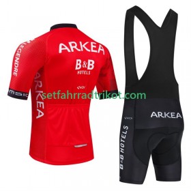 Arkea Bb Hotels Excalibur Fahrradbekleidung Radtrikot Kurzarm + Trägershorts 2024
